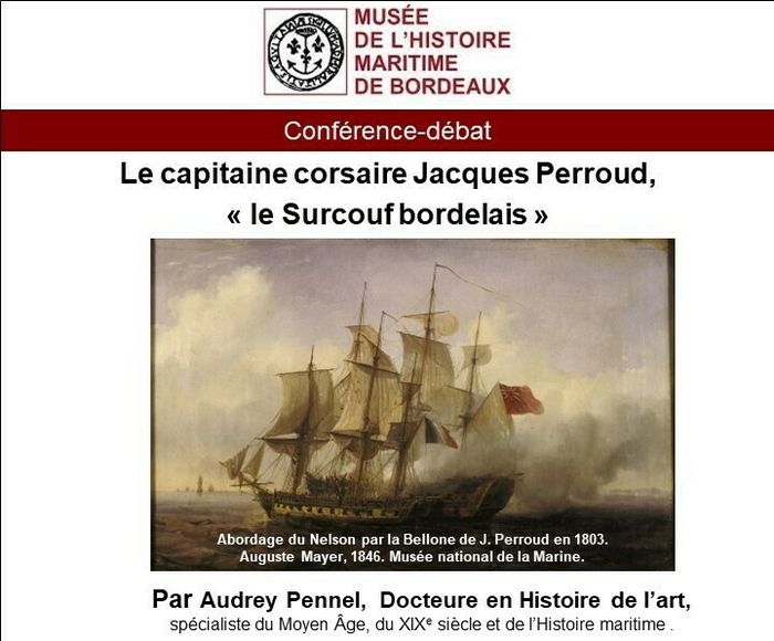 Le capitaine corsaire Jacques Perroud, « le Surcouf bordelais »