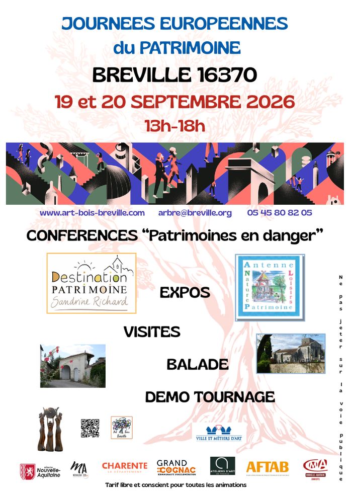 Conférence : "Patrimoine et nature, un vrai couple...en danger"