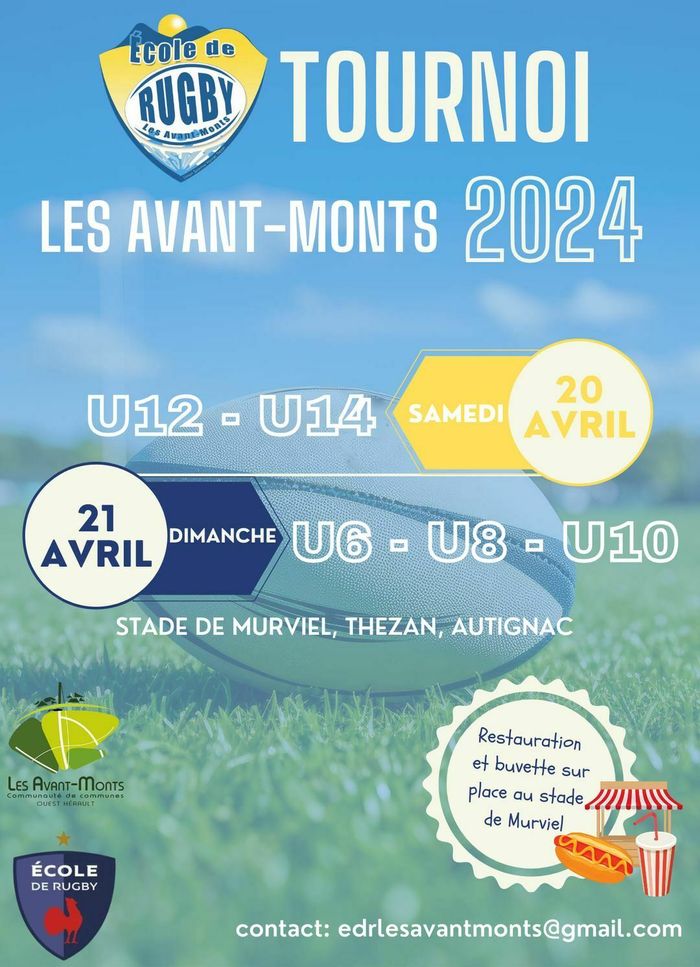 Tournoi de l'Ecole de Rugby des Avant Monts