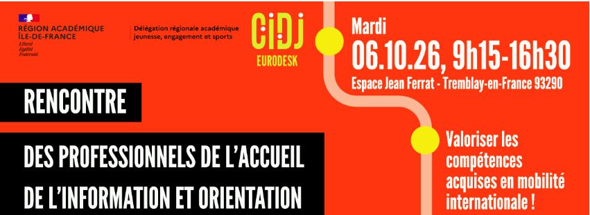 Meeting of Reception, Information, and Guidance Professionals in Ile-de-France