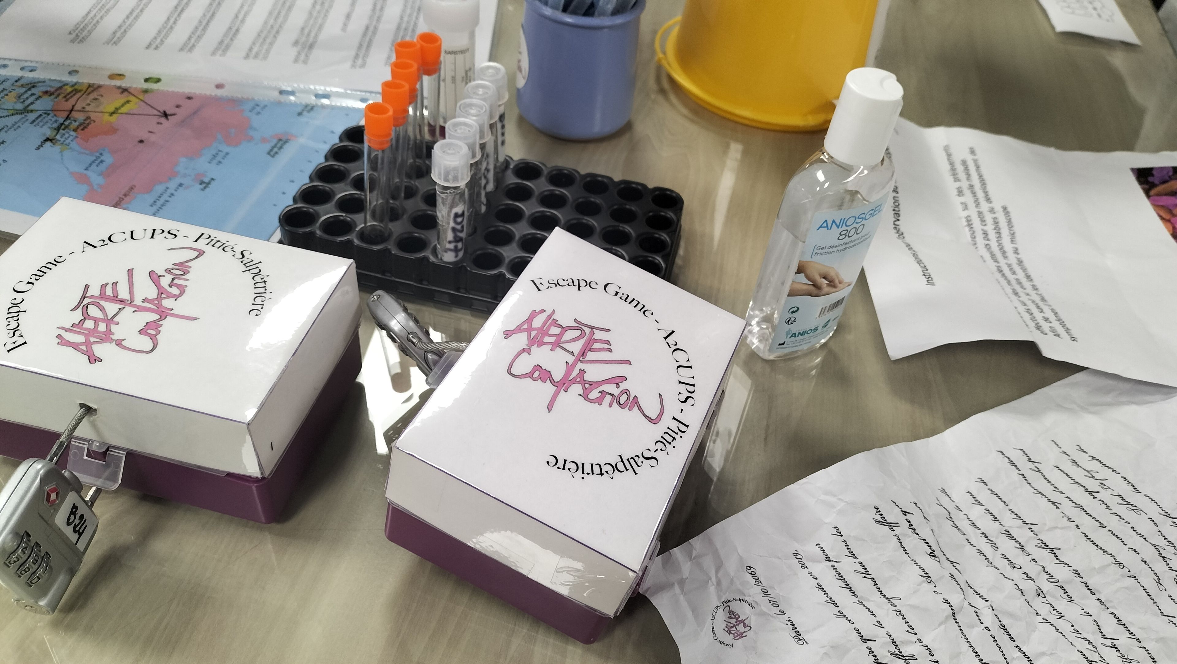 Escape game Alerte contagion !