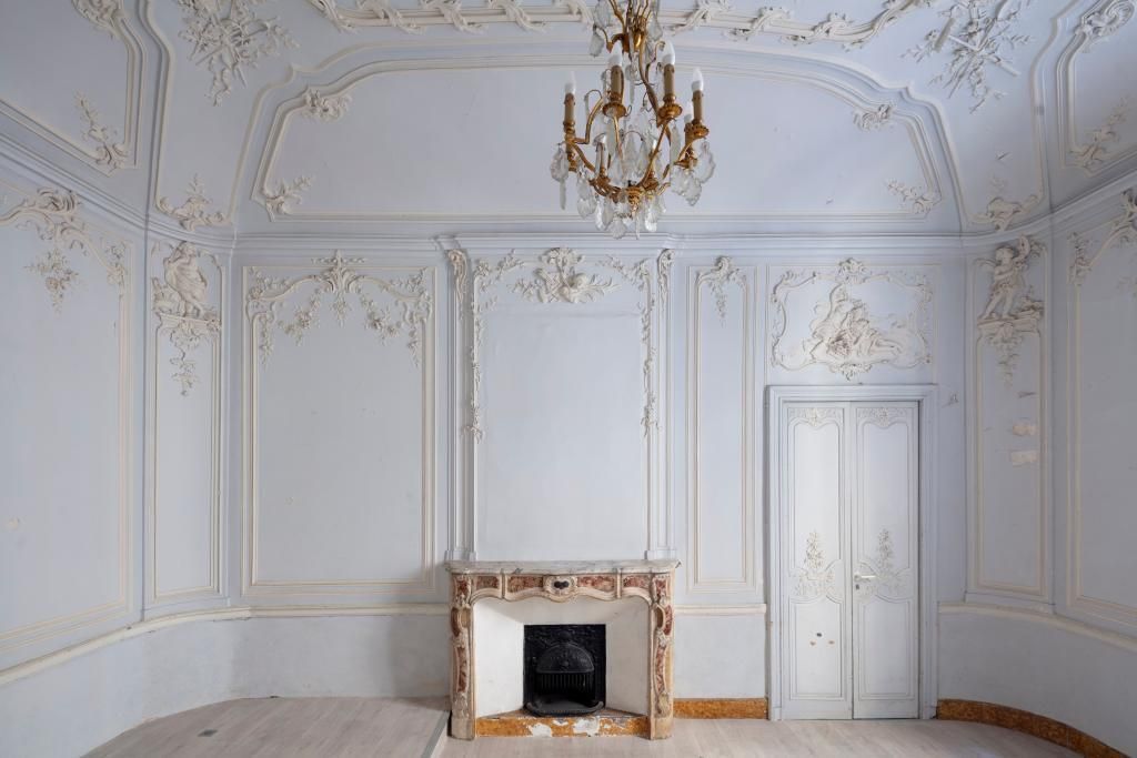 Visite libre du salon aux gypseries de l'hôtel d'Aurès