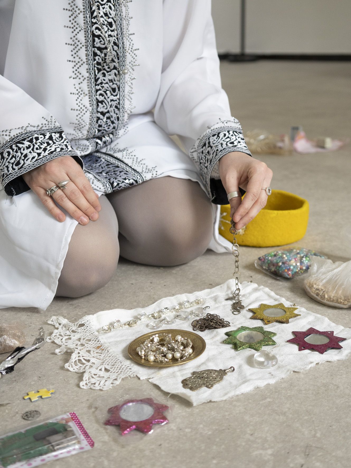 Un olivier ni d'orient ni d'occident, performances rituelles