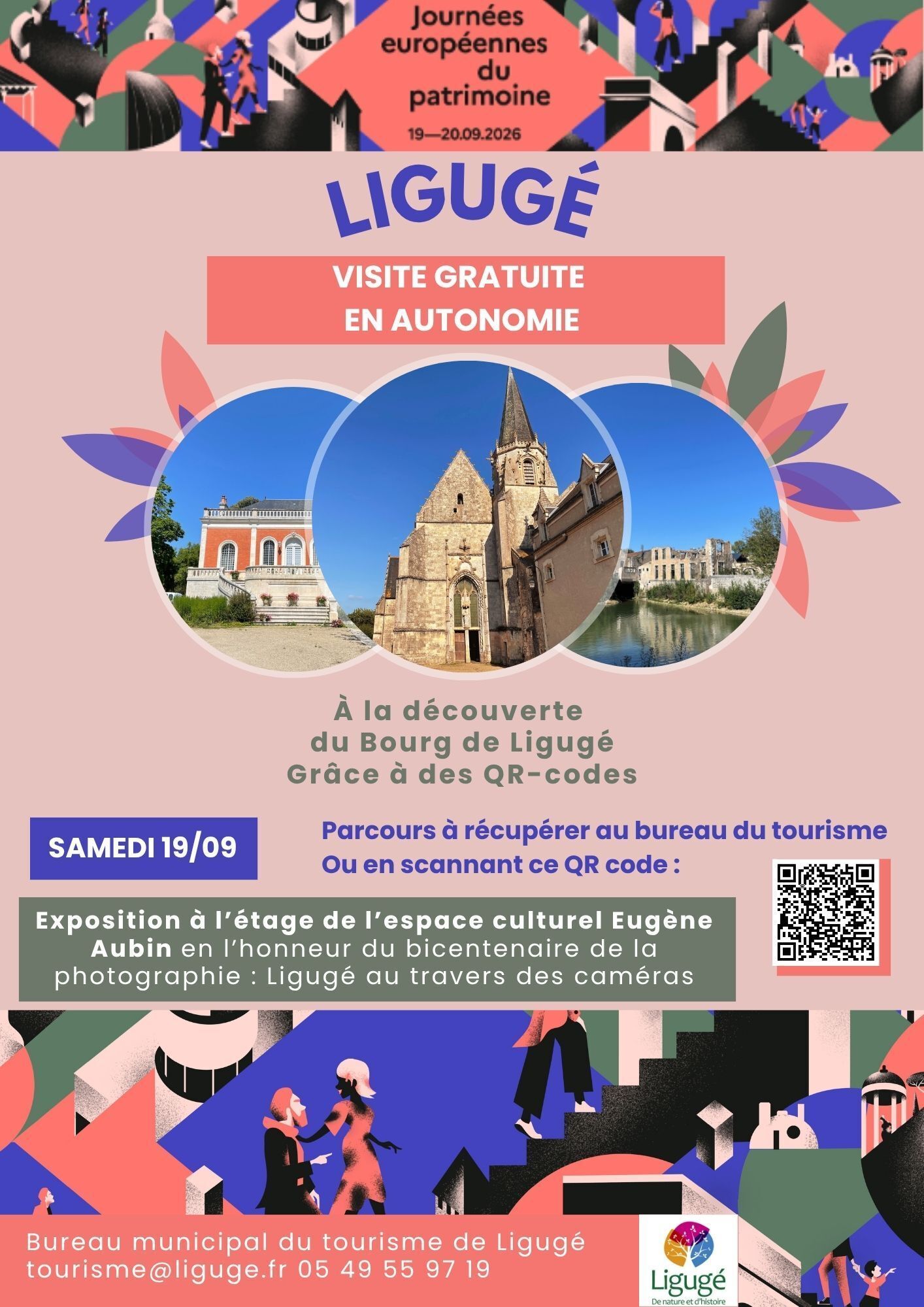 Exposition : Ligugé au fil des photos