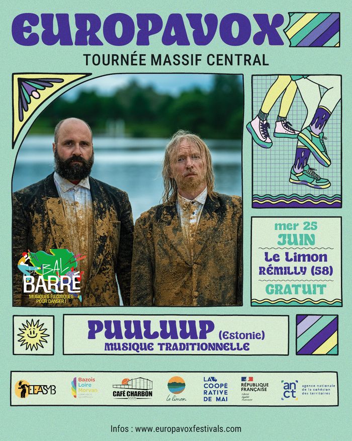Le Bal Barré avec Puuluup : Europavox en tournée !