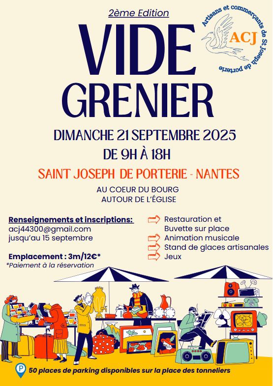 Vide-grenier du quartier Saint-Joseph-de-Porterie