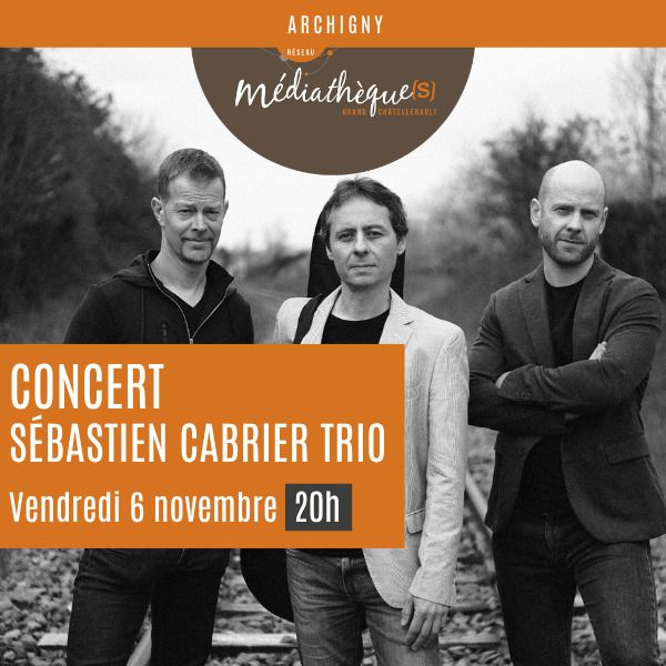 Concert : Sébastien Cabrier trio