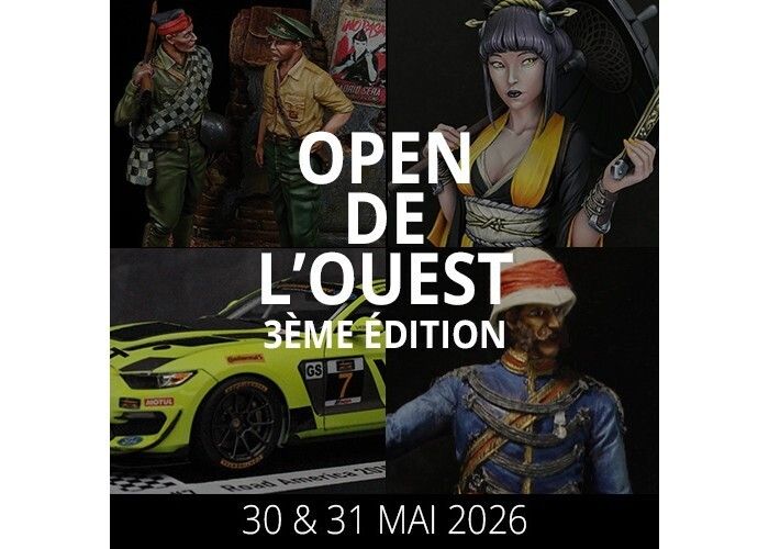 Open de l’Ouest - Concours de peinture de figurines à Couëron