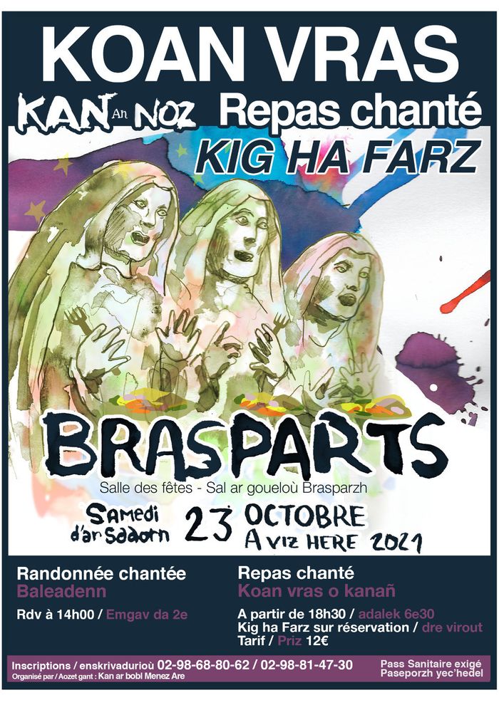Kan an Noz : Grand repas chanté et balade à Brasparts