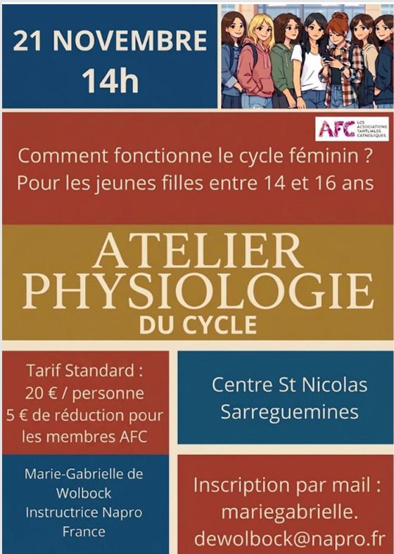 Cycle Physiology Workshop for Young Girls (14 to 16 years)