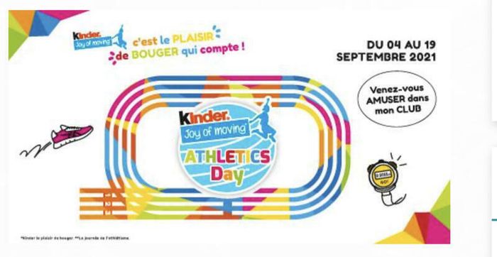 Kinder Joy of Moving Athletics Day 2023