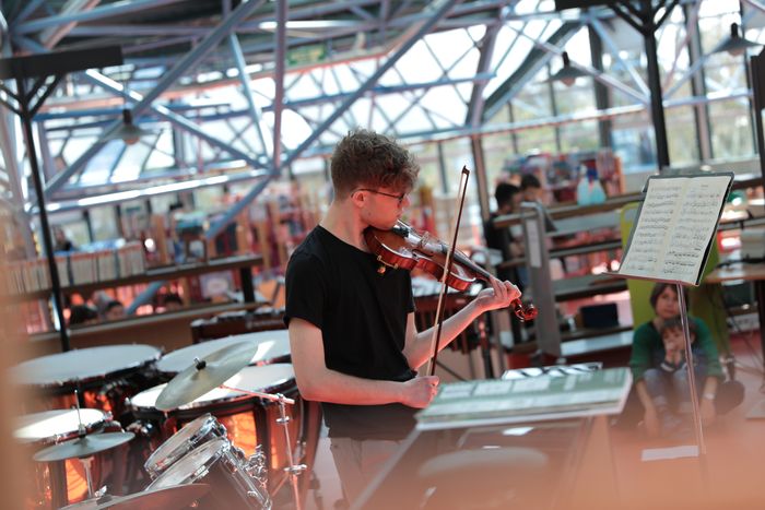 Audition de violon