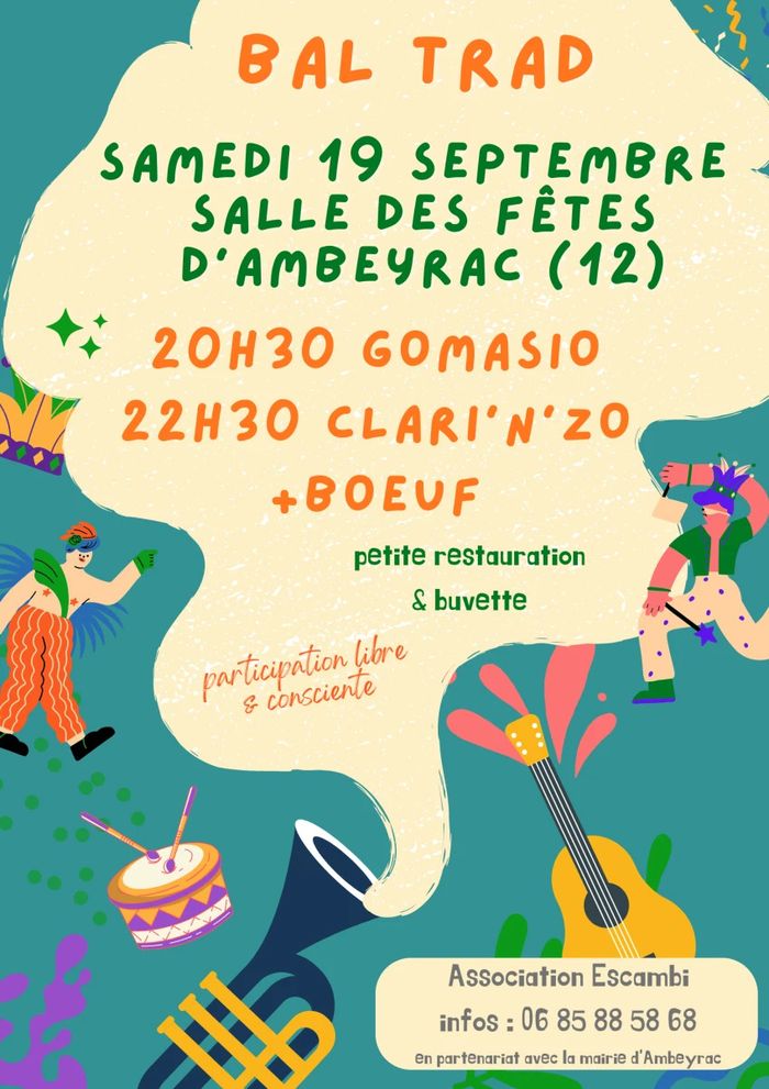Affiche — Bal trad