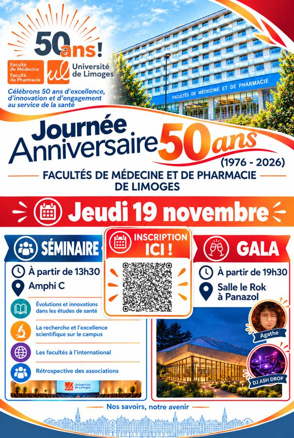 Journée anniversaire - 50 ans des Facultés de Médecine et de Pharmacie