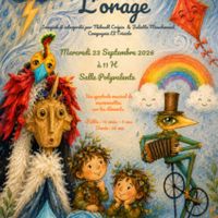 Spectacle "L'orage" Cie Fabulouse