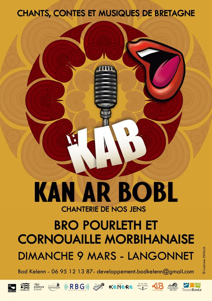 Kan ar Bobl à Langonnet