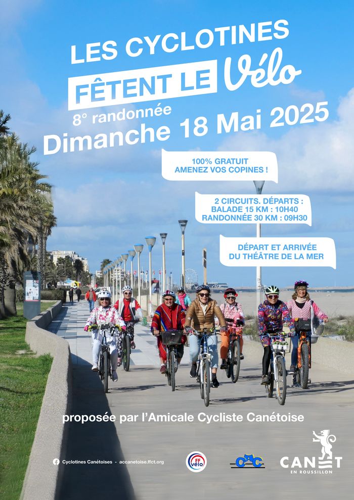 Les cyclotines fêtent le vélo 8e édition
