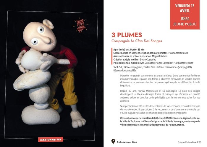 Théâtre - 3 Plumes