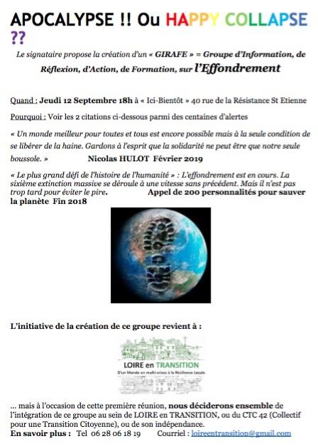 (débat-discussion) APOCALYPSE ou HAPPY COLLAPSE ??