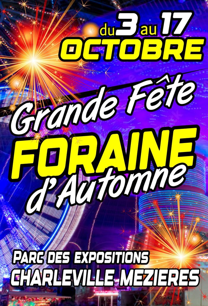 Grande fête foraine d'automne