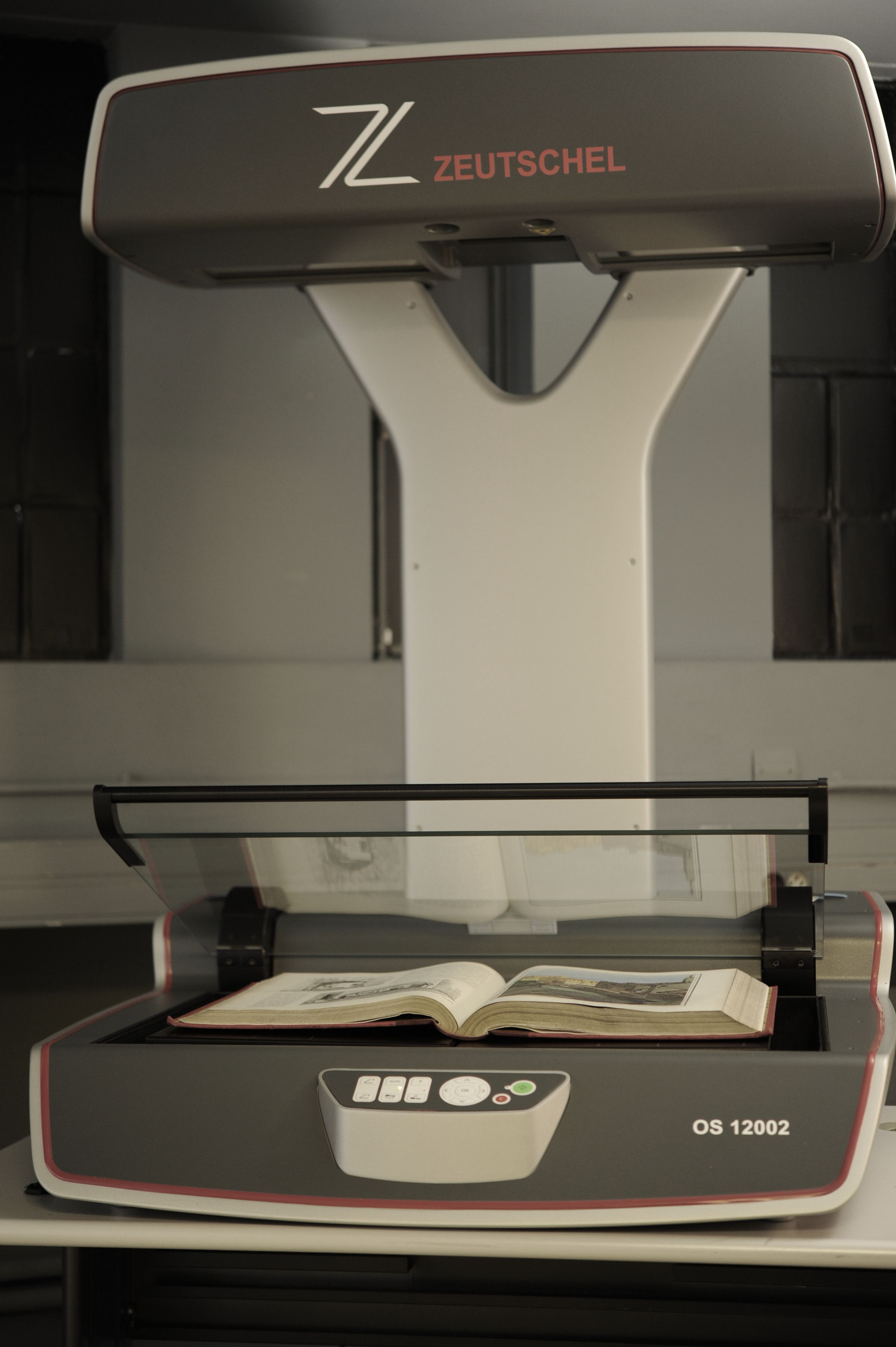 Visite du laboratoire de numérisation