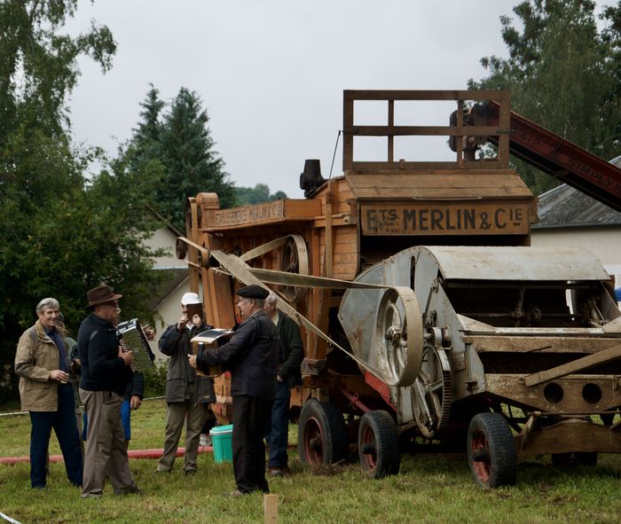 Exposition de matériel agricole ancien