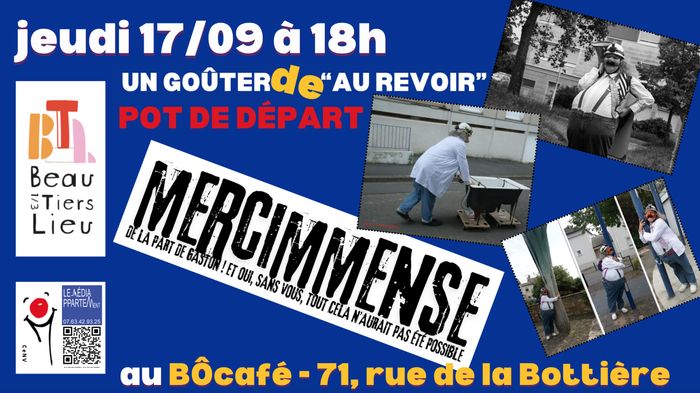 Tiens ! y'a un des pots de départ de Gaston !!
