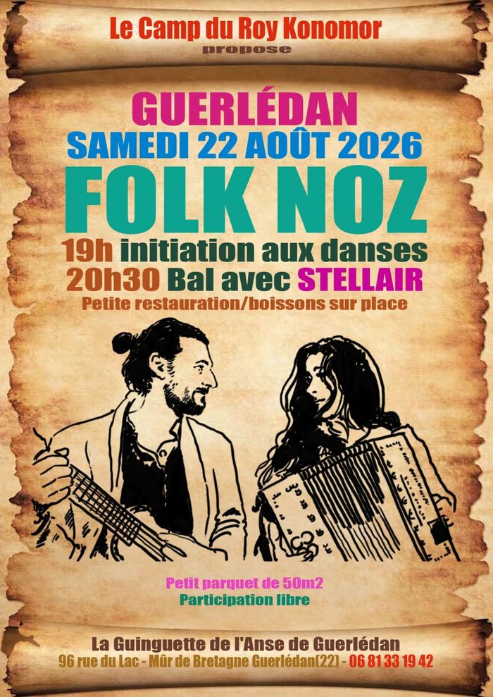 Bal Folk Noz avec le duo Stellair 2