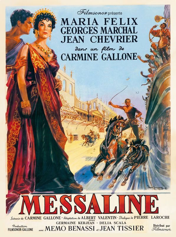 Affiche — 39e Festival du Film Peplum : "Messaline"