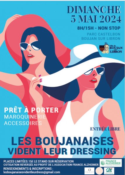Les Boujanaises vident leur dressing
