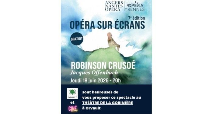 Robinson Crusoé, J.Offenbach : Opéra sur écran