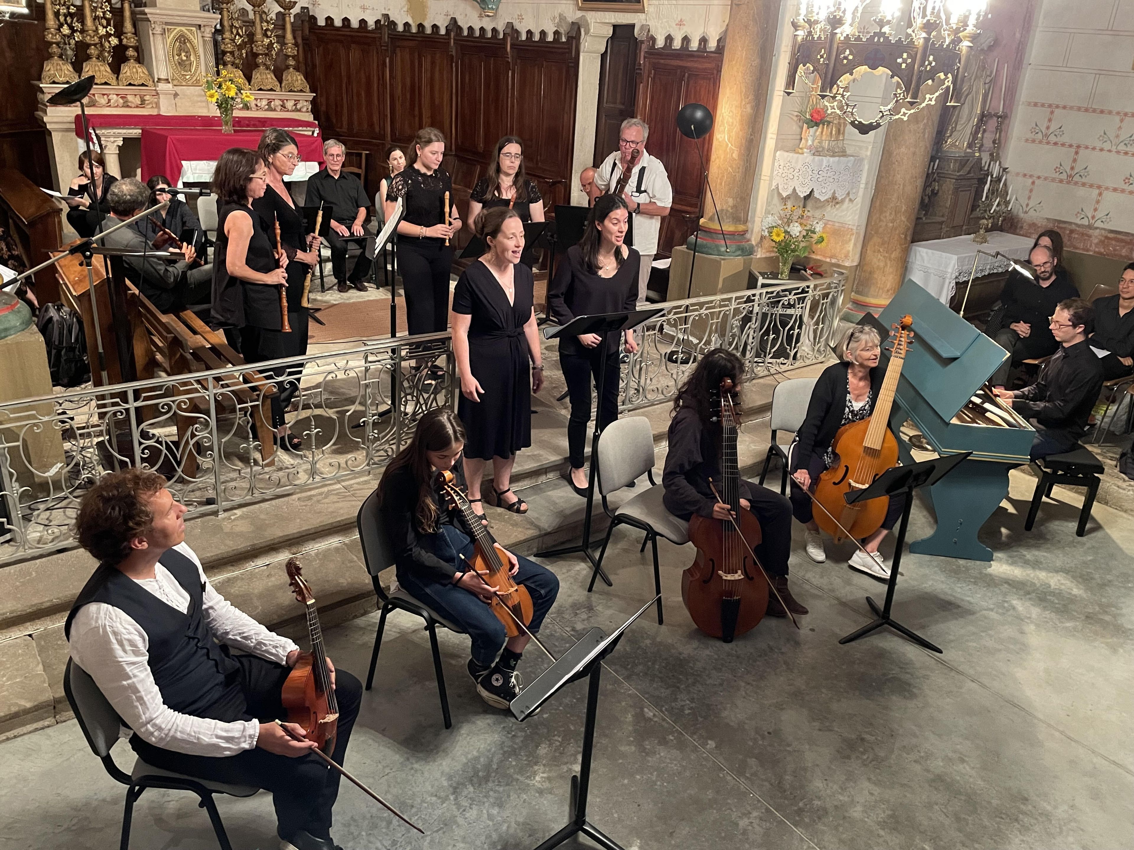 Concert des stagiaires