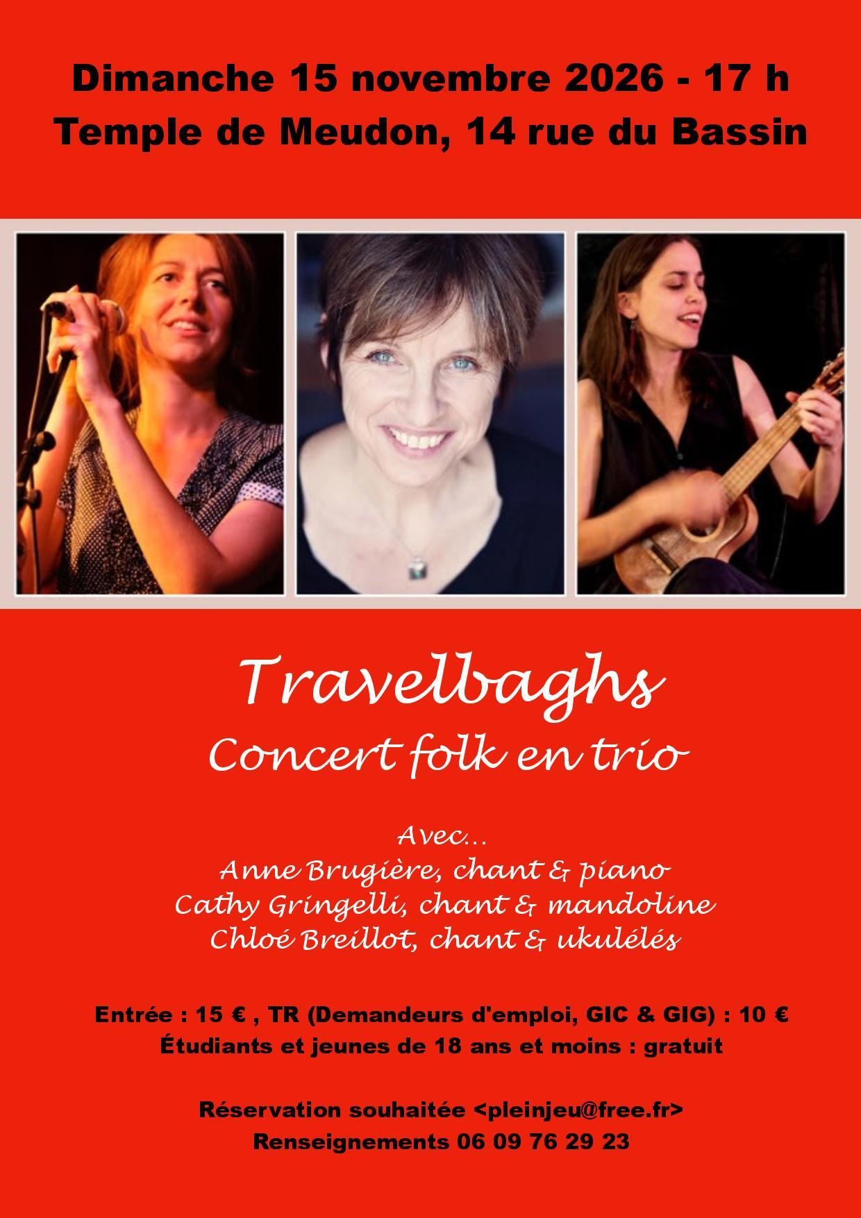 Travebaghs (Trio féminin vocal et instrumental)