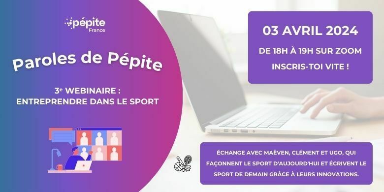 Tu es intéressé.e par l’entrepreneuriat mais tu n’as pas d’idée ou tu ne sais pas par quoi démarrer ? Ce webinaire est fait pour toi !