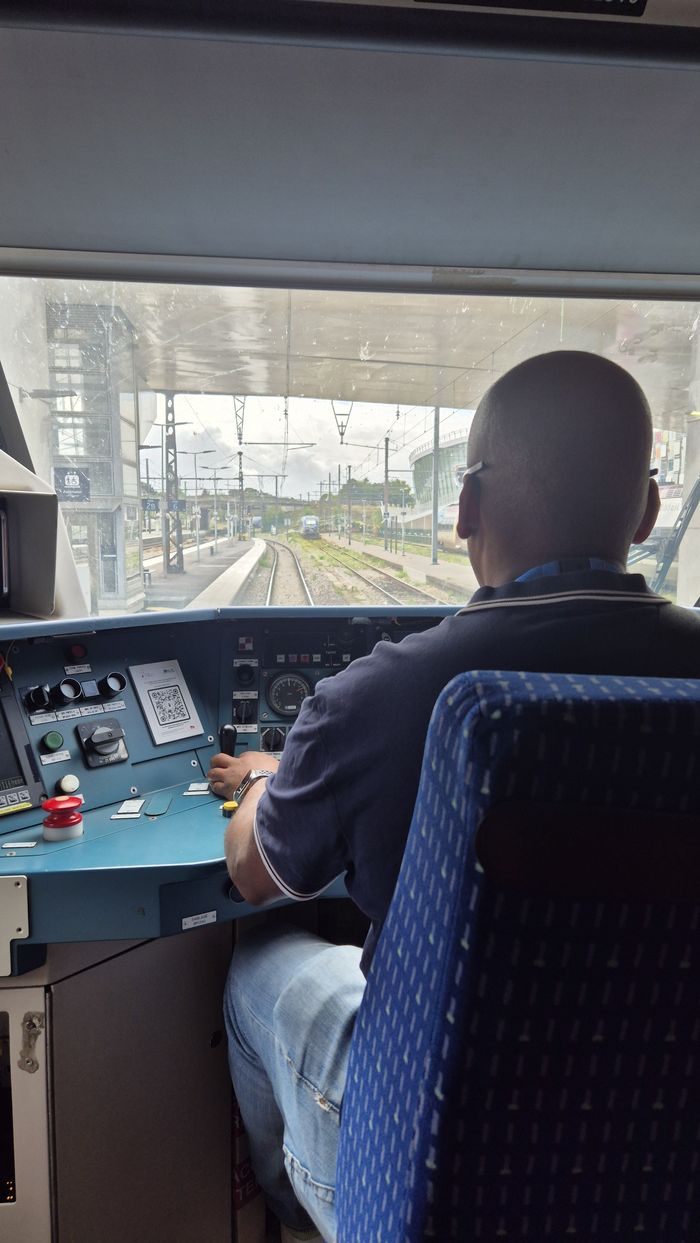 Visite de cabine et rencontre avec des conducteurs