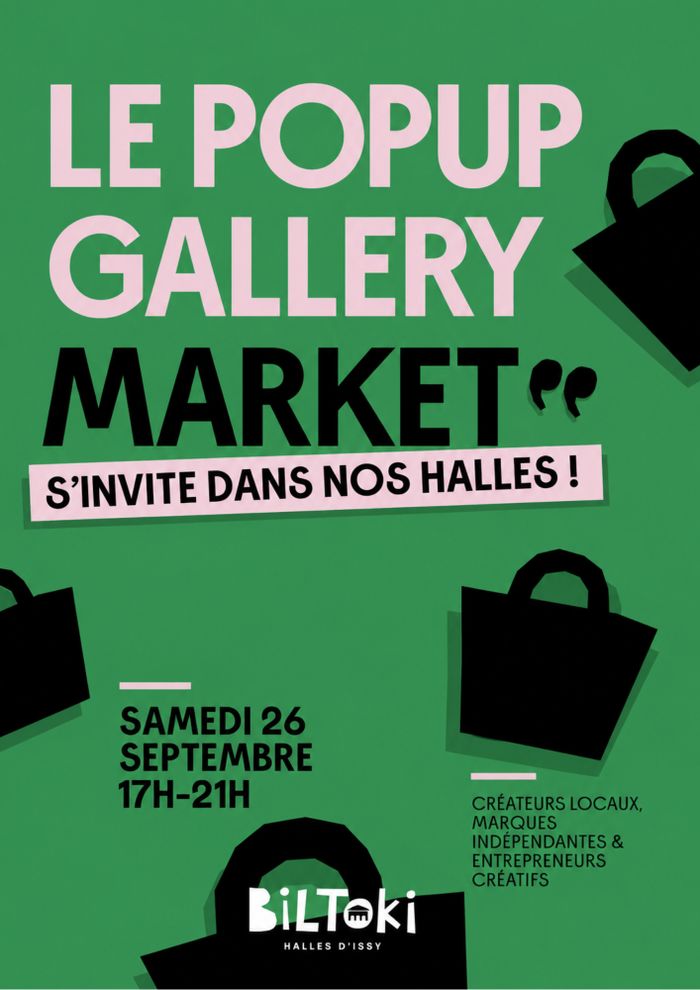 Popup Gallery Market — Halles d’Issy