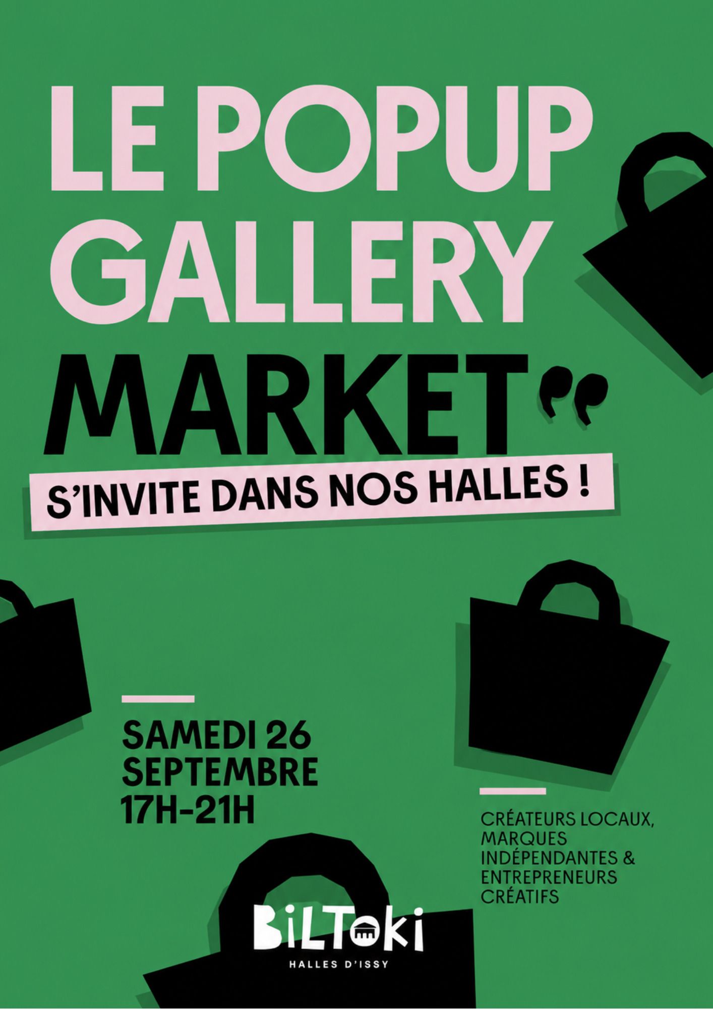 Popup Gallery Market — Halles d’Issy