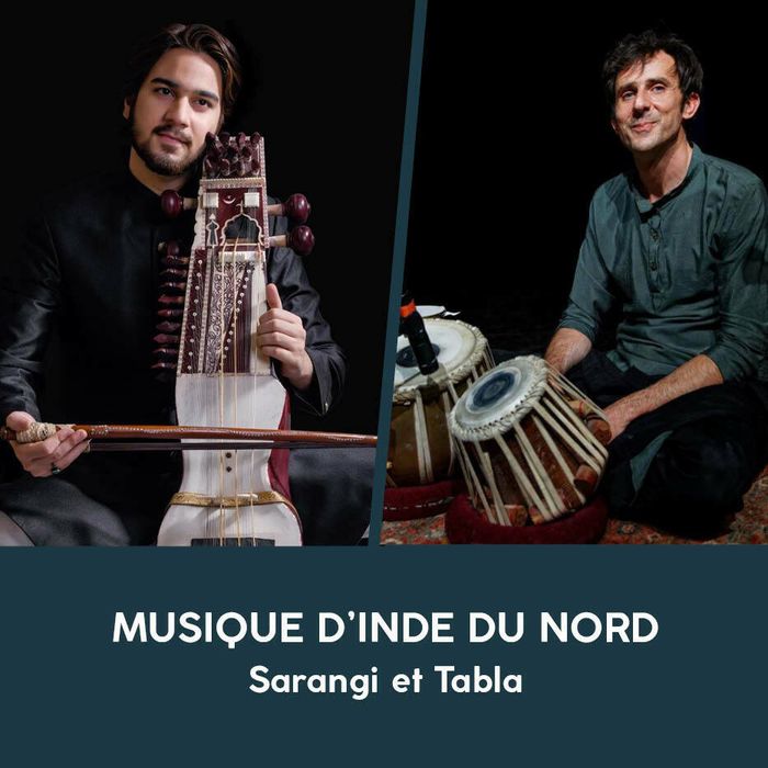 Musique de l'Inde du Nord : duo Sarangi et Tabla
