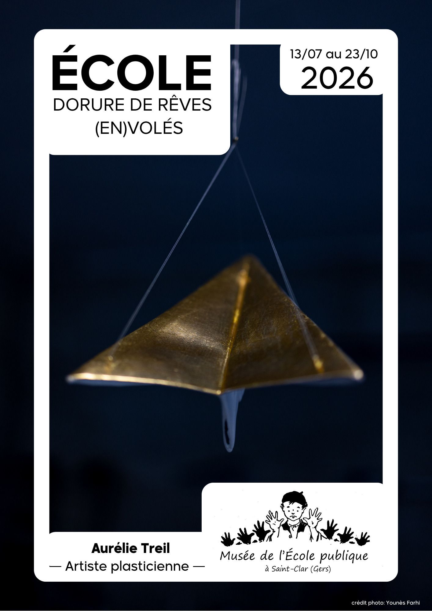Atelier créatif : "École, Dorure de rêves (en)volés"