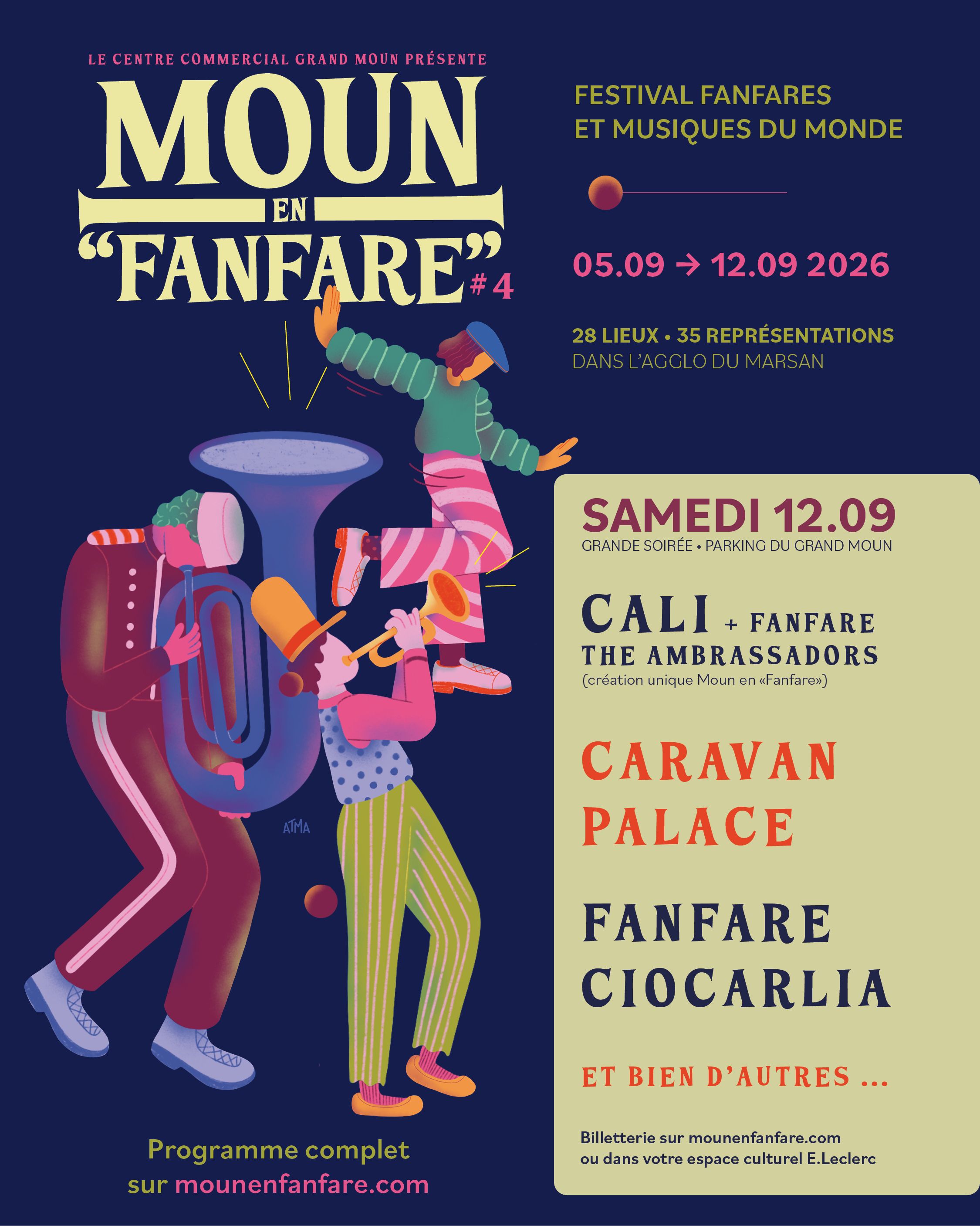 Affiche La Grande Soirée du Moun en « Fanfare » #4
