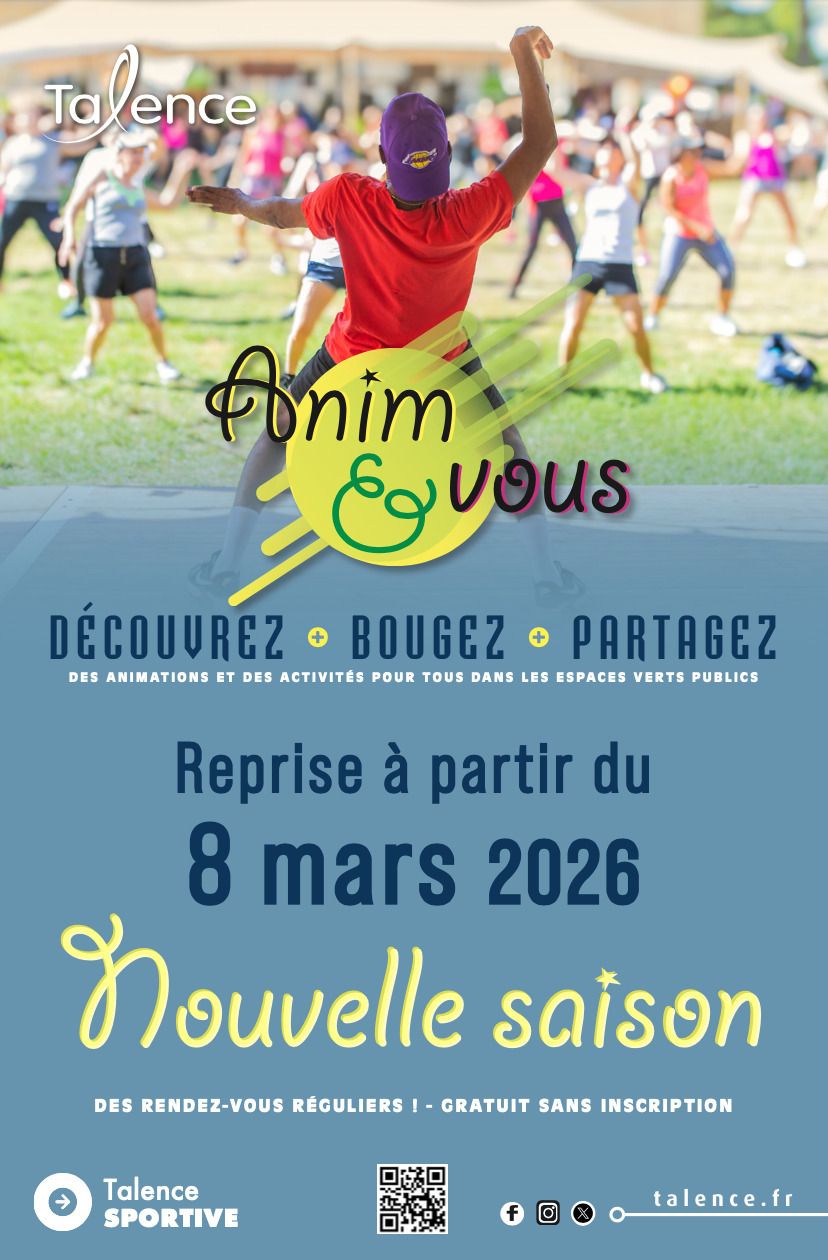 Anim&vous – Séances de sport plein air gratuites