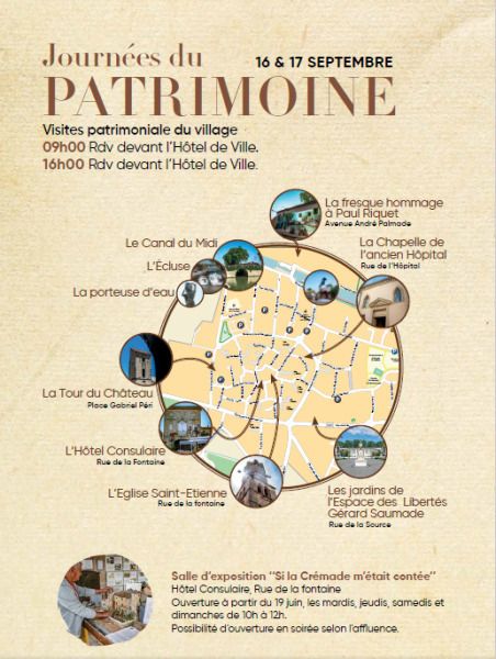 JEP: Visites patrimoniales du village