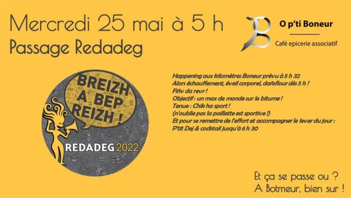 Abadenn dihuniñ e Boneur evit ar Redadeg