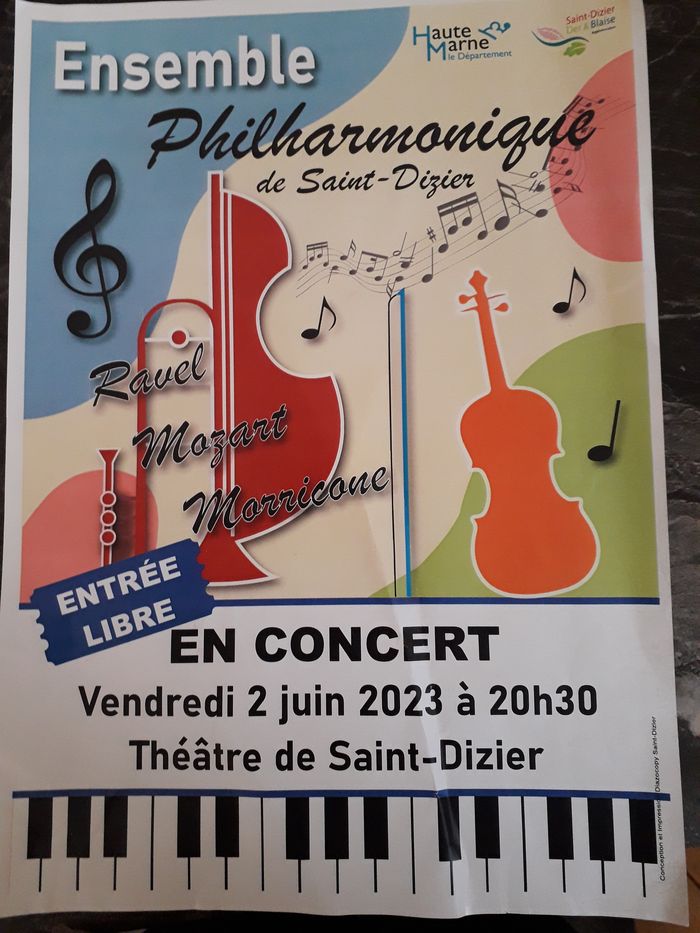 Concert annuel Ensemble Philharmonique de Saint-Dizier