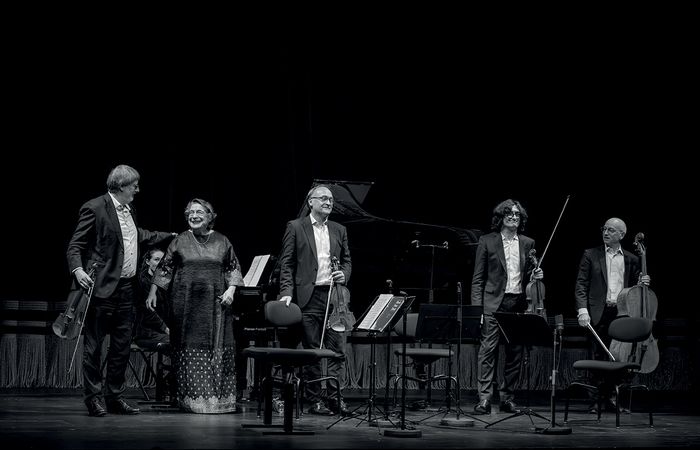 Affiche — Elisabeth Leonskaja et le Quatuor Danel reviennent !