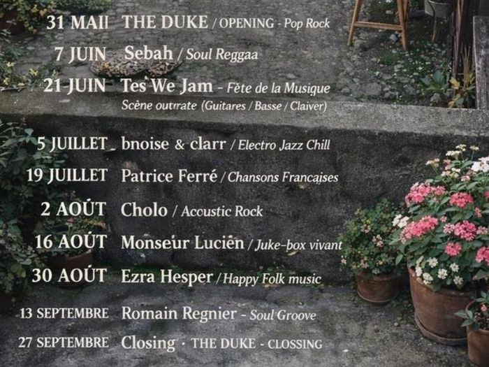 Les dimanches au jardin du Shrub's