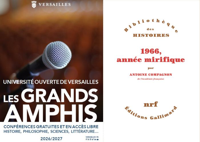 Conférence prononcée par M. Antoine Compagnon, pour son ouvrage " 1966, année mirifique ". Ed.Gallimard.