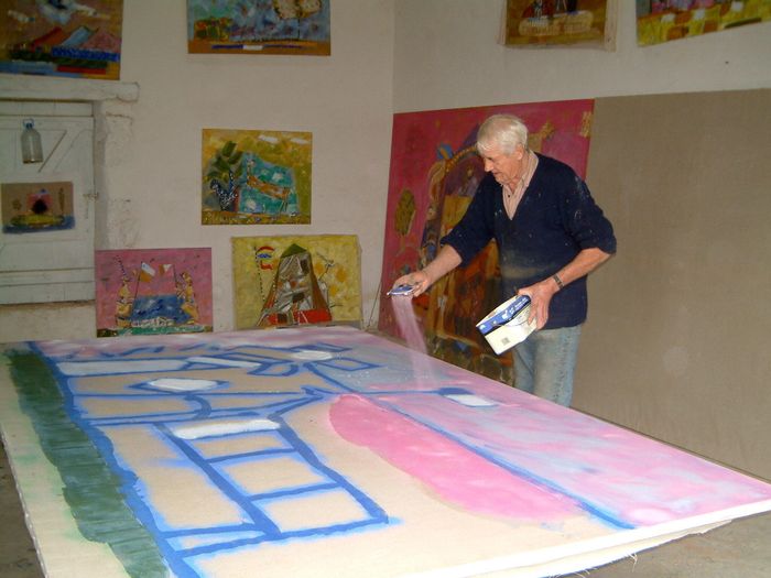 Reconstitution d'ateliers d'artistes