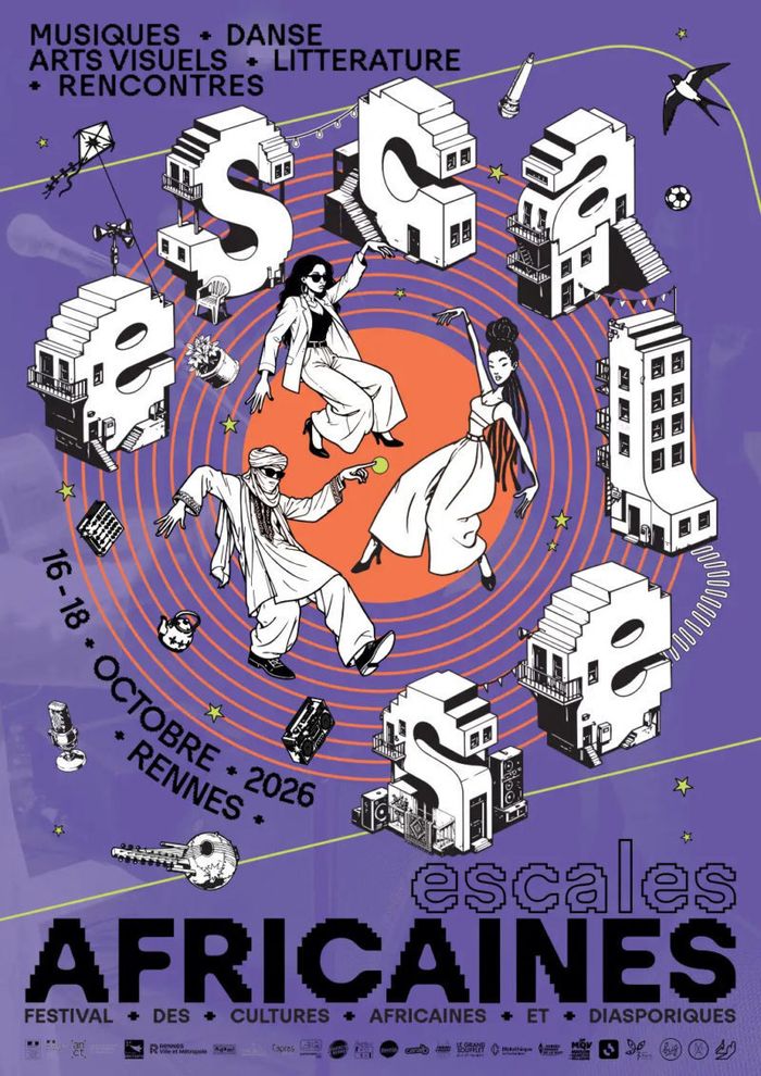 Affiche — DIMANCHE EN FAMILLE • CLÔTURE DU FESTIVAL ESCALES AFRICAINES