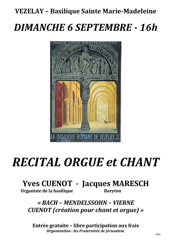 Récital orgue et chant